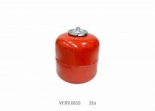 VF.RV.0035 Бак расширительный вертикальный RV 35л красн. (20шт/пал) VALFEX 