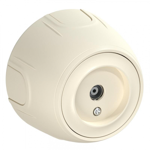 7700882 Розетка телевизионная TV Rotondo беж. OneKeyElectro 