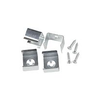 UL-00000630 Набор аксессуаров UFE-N10 SILVER B POLYBAG для алюм. профиля заглушки 4шт пластик серебр. Uniel 