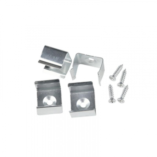 UL-00000630 Набор аксессуаров UFE-N10 SILVER B POLYBAG для алюм. профиля заглушки 4шт пластик серебр. Uniel 