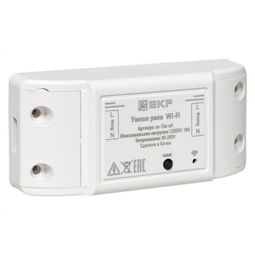 ss-10a-wf Реле Умное 10А Wi-FI Connect EKF 