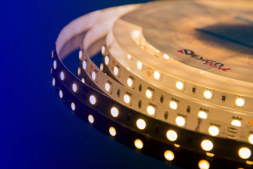 Светодиодная влагозащищенная лента DesignLed 14.4W/m 60LED/m 5050SMD теплый белый 5M 000521 в г. Санкт-Петербург 