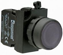 CP102DH Кнопка нажимная круглая черн. (1НО+1НЗ) EMAS 