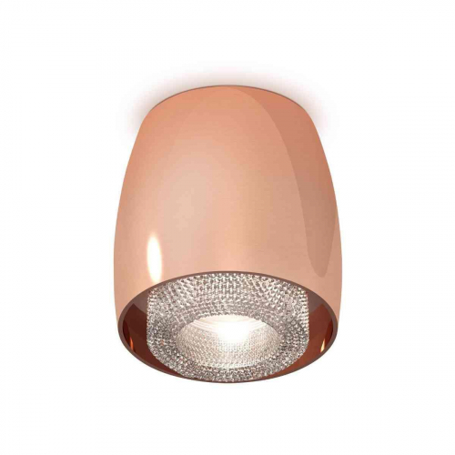 Комплект накладного светильника Ambrella light Techno Spot XS1144010 PPG/CL золото розовое полированное/прозрачный (C1144, N7191) в г. Санкт-Петербург 