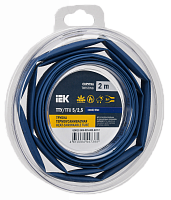 UDR12-005-D25-002-K07-T Трубка термоусадочная ТТУ нг-LS 5/2.5 син. (уп.2м) IEK 