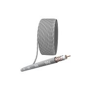 Б0044606 Кабель коаксиальный RG-6U 75 Ом Cu/(оплетка Cu 64%) нг(А)HF сер. (уп.100м) Эра 
