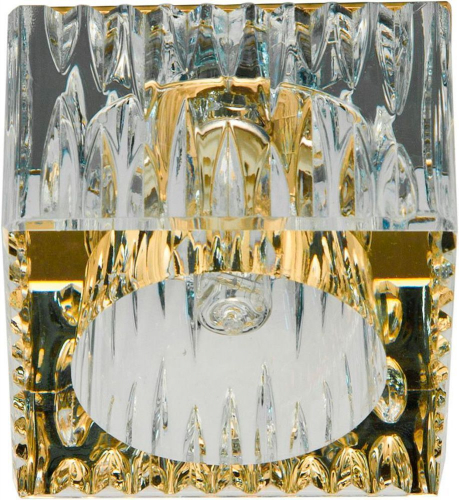 Светильник потолочный, JCD9 35W G9 прозрачный,золото, JD181 18915 в г. Санкт-Петербург 
