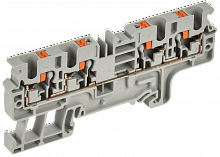 Колодка клеммная CP-MC 4 вывода 4мм2 серая IEK в г. Санкт-Петербург 