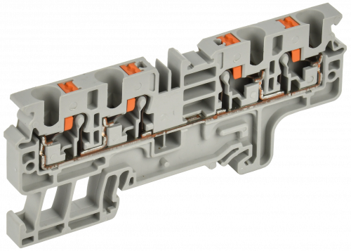 Колодка клеммная CP-MC 4 вывода 4мм2 серая IEK в г. Санкт-Петербург 