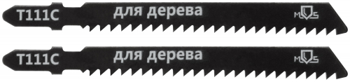 Полотна для эл. лобзика, Т111С, по дереву, HCS, 100 мм,  2 шт. 40809М в г. Санкт-Петербург 