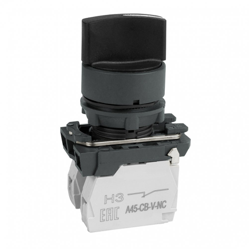 332185 Переключатель OptiSignal D22 C5-S-25 2 положения пластик 1НО+1НЗ XB5AD25 КЭАЗ 