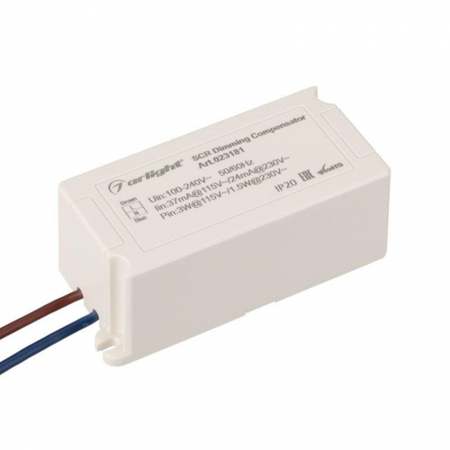 023181 Усилитель компенсирующий ARL-TB01 230D TRIAC IP20 пластик Arlight 