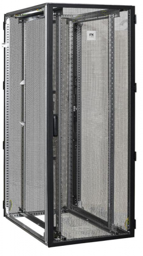 Шкаф серверный 19дюйм 45U 800х1200мм двухдверный черн. by ZPAS ITK ZP05-45U-0812-P2P в г. Санкт-Петербург 