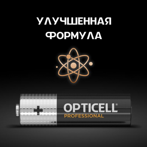 Элемент питания алкалиновый AA/LR6 (блист. 6шт) Professional Opticell 5052003 в г. Санкт-Петербург  фото 7