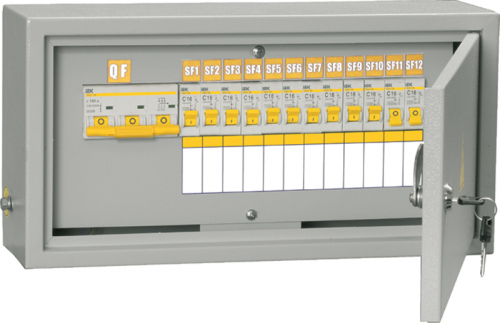 Щит ОЩВ-3-63-12-0 (ВВ63А 12х16А) IP31 IEK MSM10-3N-12-31 в г. Санкт-Петербург 