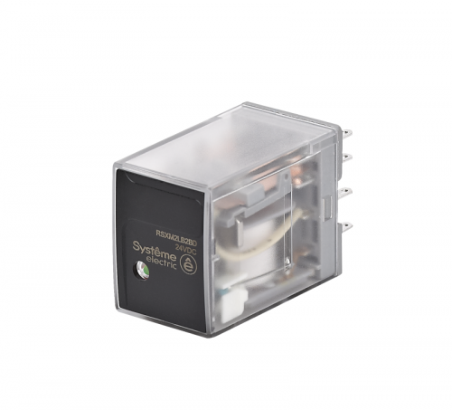 RSXM2LB2BD Реле 6.5А 2перекл. 24В DC LED SE 