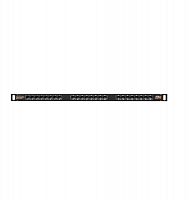 NMC-RP24UE2-HU-BK Патч-панель 19дюйм 0.5U 24 порта кат.6 (класс E) 250МГц RJ45/8P8C 110/KRONE T568A/B неэкран. с органайзером черн. NIKOMAX 
