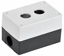 BKP10-2-K01-R Корпус КП102-Р 2-м для кнопок бел. IEK 