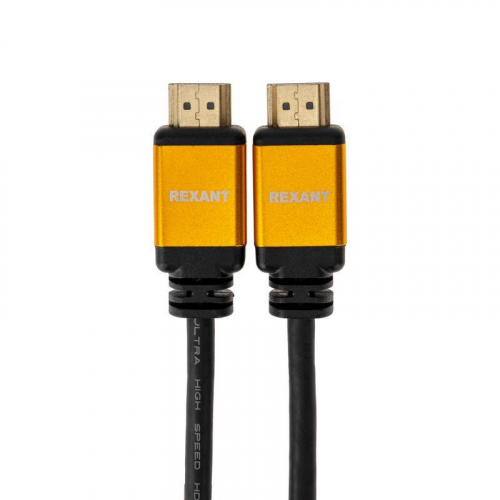 Кабель HDMI - HDMI 2.1 2м Gold Rexant 17-6004 в г. Санкт-Петербург  фото 2