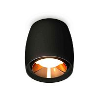 Комплект накладного светильника Ambrella light Techno Spot XS1142004 SBK/PYG черный песок/золото желтое полированное (C1142, N7034) в г. Санкт-Петербург 