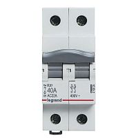 419324 Выключатель-разъединитель 2п 40А RX3 ИЭК Leg 