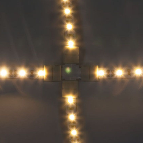 Комплект Х коннекторов  с соединителем для светодиодной ленты (3528/8мм), LD190 23137 в г. Санкт-Петербург  фото 4