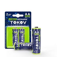 TKE-NMA-HR6/B2 Аккумулятор AA/HR6 2500мА.ч (блист.2шт) TOKOV ELECTRIC 