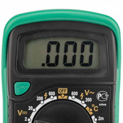 Мультиметр портативный MAS838 в кожухе с прозвонкой и измерением температуры Mastech 13-2008 в г. Санкт-Петербург  фото 3