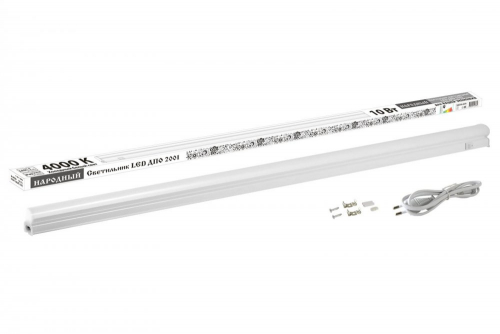 SQ0329-0070 Светильник LED ДПО 2001 10 Вт, 4000К, IP40, Народный