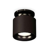 Комплект накладного светильника Ambrella light Techno Spot XS7511061 SBK/PBK черный песок/черный полированный (N7926, C7511, N7011) в г. Санкт-Петербург 