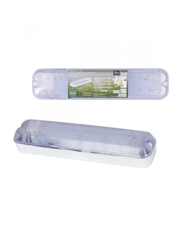 SQ0353-0301 Светильник вандалоустойчивый LED ДПБ 01-2х6-002 (с датчиком САВ) 12 Вт, 1000 лм, 4000 К, IP40 TDM