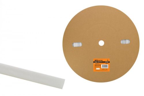 SQ0518-0029 Термоусаживаемая трубка ТУТнг 14/7 белая (100 м/ролл) TDM