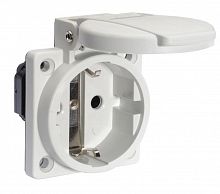 71083 Розетка встраиваемая Schuko 16А 3п 250В IP54 с уплотнит. сер. Bals 