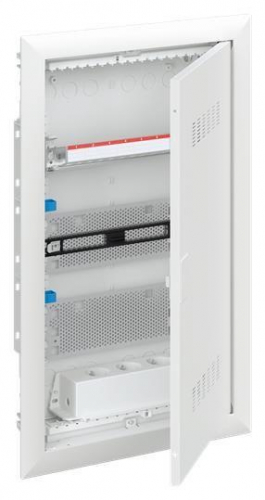 Шкаф мультимедийный с дверью с вентиляционными отверстиями UK636MV (3 ряда) ABB 2CPX031384R9999 в г. Санкт-Петербург 
