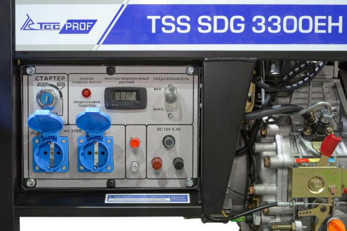 100044 Электростанция/генератор дизельный TSS SDG 3300EH ГК ТСС  фото 5