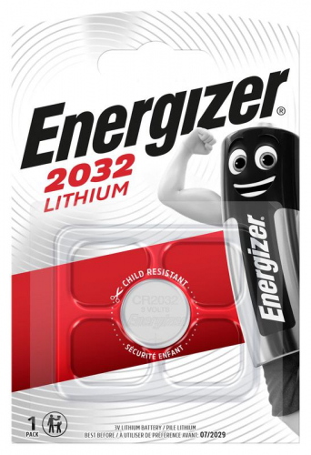 Элемент питания литиевый Lithium CR2032 BL1 (1/10/140) (блист.1шт) Energizer E301021302 в г. Санкт-Петербург 