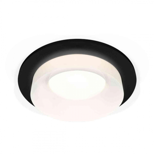 Комплект встраиваемого светильника Ambrella light Techno Spot XC7622044 SBK/FR черный песок/белый матовый (C7622, N7165) в г. Санкт-Петербург 