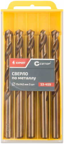 Сверло по металлу Cutop EXPERT, 11х142 мм (5 шт) в г. Санкт-Петербург  фото 3
