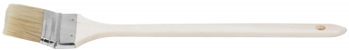 Кисть радиаторная, натуральная светлая щетина, деревянная ручка  3" (75 мм) в г. Санкт-Петербург 