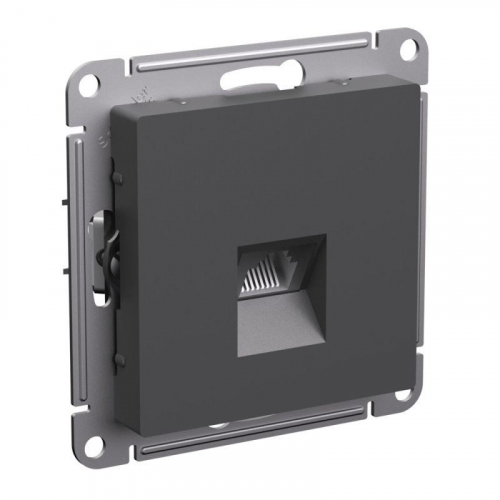 ATN001486 Розетка компьютерная AtlasDesign RJ45 кат.6A механизм базальт SE 