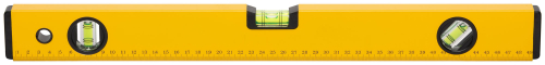 Уровень "Стайл", 3 глазка, желтый усиленный корпус, фрезер. рабочая грань, шкала, Профи  500 мм в г. Санкт-Петербург  фото 2