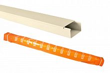 SQ0402-0504 Кабель-канал 20х10 слоновая кость (100м) TDM