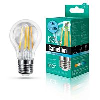 Лампа светодиодная Camelion E27 13W 4500K LED13-A60-FL/845/E27 13717 в г. Санкт-Петербург 