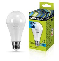 Лампа светодиодная LED-A70-35W-E27-4K ЛОН 35Вт E27 4500К 180-240В Ergolux 14231 в г. Санкт-Петербург 