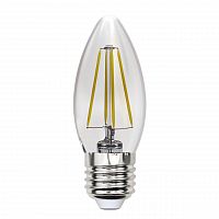 Лампа светодиодная филаментная Uniel E27 13W 4000K прозрачная LED-C35-13W/4000K/E27/CL PLS02WH UL-00005902 в г. Санкт-Петербург 
