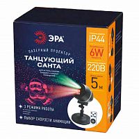 Лазерный светильник-проектор ЭРА танцующий Санта ENIOP-06 Б0047977 в г. Санкт-Петербург 
