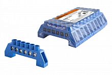 SQ0801-0317 Шина "N" нулевая в изоляторе 6х9мм 6 групп никелированная TDM