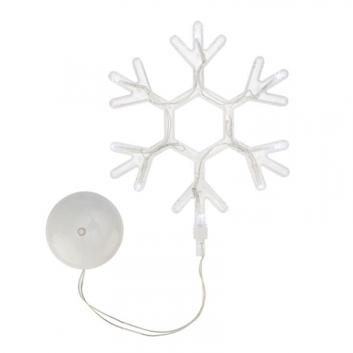 Фигура светодиодная "Снежинка" на присоске с подвесом бел. Neon-Night 501-019 в г. Санкт-Петербург 