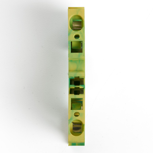 Зажим пружинный, 2-проводной проходной ЗНИ - 10,0 (JXB ST 10), желтый, зеленый STEKKER 39962 в г. Санкт-Петербург  фото 4
