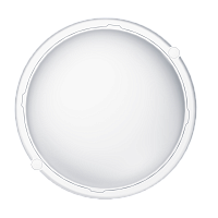 90238 Светильник светодиодный 90 238 OBL-R5-12-6.5K-WH-IP65-LED 12Вт 6500К IP65 1180лм ЖКХ круг пластик бел. ОНЛАЙТ 